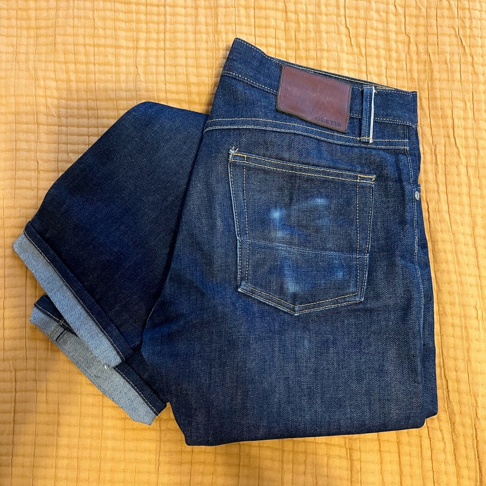 Gustin 1968 raw denim jeans